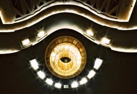 Plafond de la salle Henry Le Boeuf